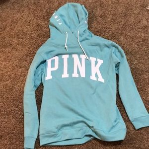 pink crossover tunic sweatshirt